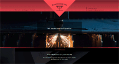 Desktop Screenshot of lasertechnik.li